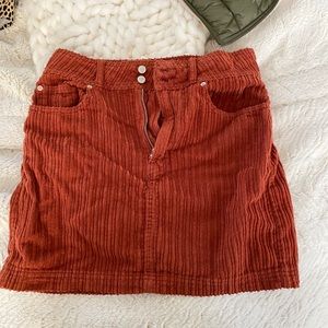 BDG corduroy skirt
